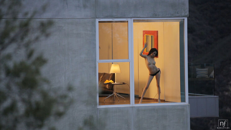 Brunette Babe Aiden Ashley Gets Off