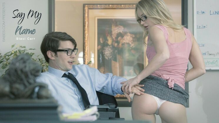 [Babes.com] - Creampie Me, Then Say My Name - Staci Carr - Celtic Iron