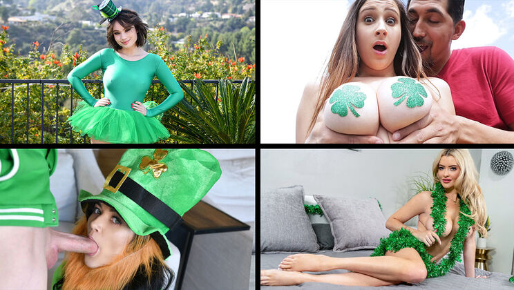Leprechaun Lust: A Green-Themed Orgy