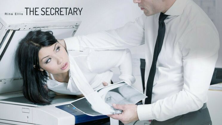 [Babes.com] - Facial Frenzy Secretary - Rina Ellis