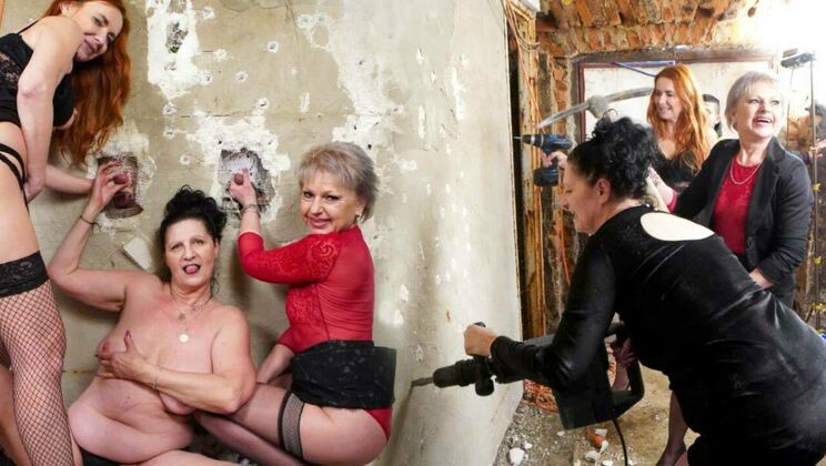 [GroupMams] - Blowjob Granny Fun with Bianca M - Bianca M - Lucca F - Anna K