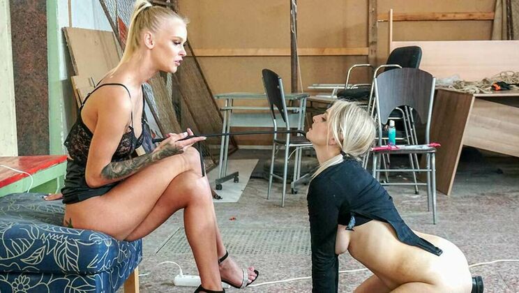 [Submissed] - Blonde babe Kirsty dominated - ARIELA DONOVAN - Kirsty Waterfall