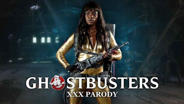 [Brazzers] - Outdoor Interracial Threesome: Ghostbusters XXX Style