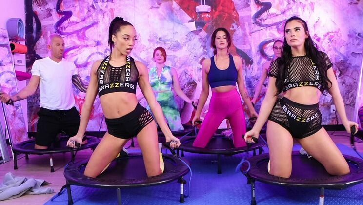 [Brazzers] - Bouncy Bubble Butt Bonanza - Violet Starr - Scott Nails - Alexis Tae