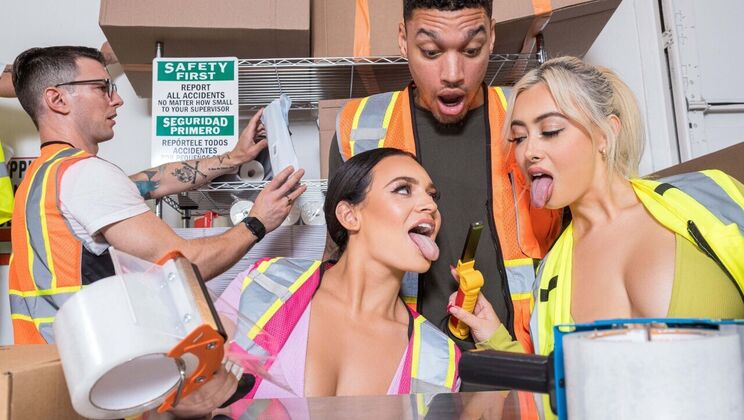[Brazzers] - Face Sitting Femmes Fatales at Work