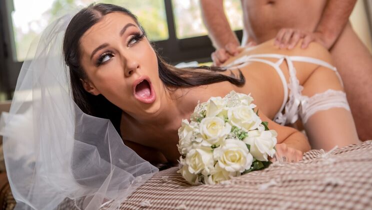 [Brazzers] - Dick for the Runaway Brunette Bride - Keiran Lee - Jazmin Luv