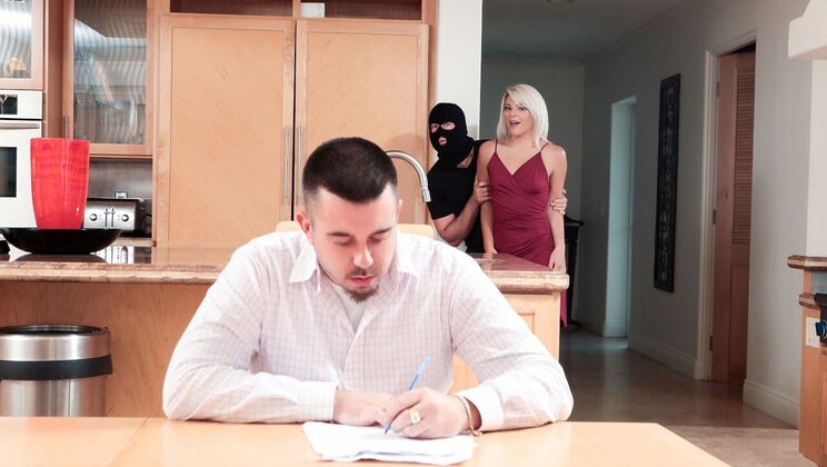 Deepthroat Facial with Natural Tits