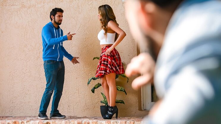 Tattooed Blonde Gets Spanked Hard