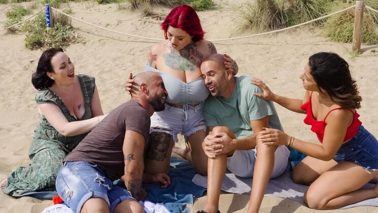 [MonsterCurves] - Stuffed to the Brim with Big Tits - Potro De Bilbao - Sabien DeMonia - Emilio The Machine