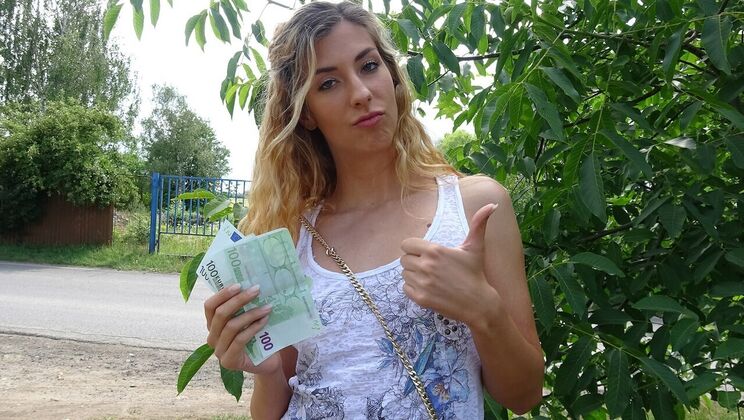 Shona's facial in a public place