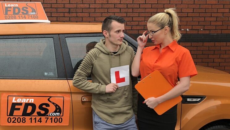 [FakeDrivingSchool] - Ryan Ryder Enjoys Car Sex After Failing an Exam - Ryan Ryder