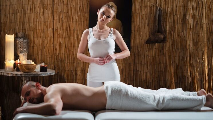 Czech Petite Babe in Sensual Oil Play