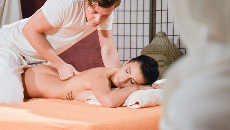 European Massage with Sexy Romanian Model