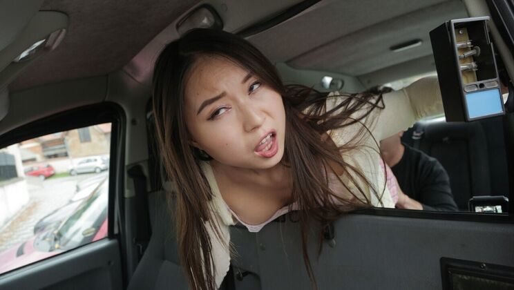 [FakeTaxi] -  Messy Blowjob in a Car with Yiming 