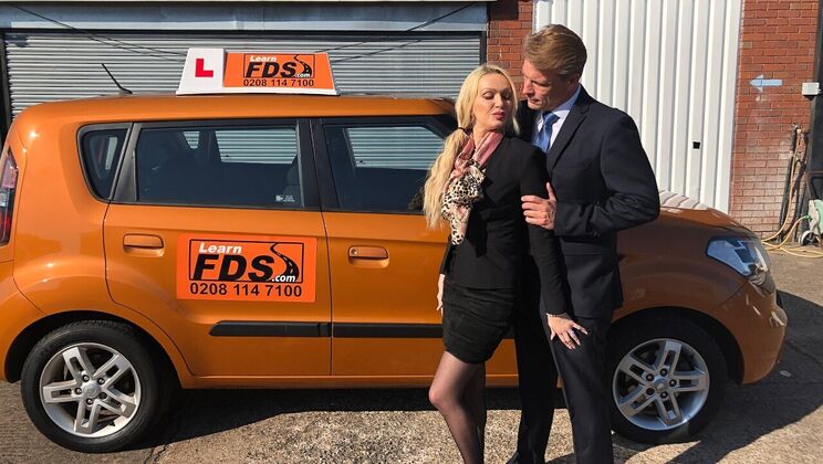 [FakeDrivingSchool] - Blonde Amber Jayne's Hot Memories