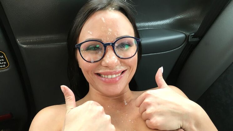 [FakeTaxi] -  European Brunette Rides a Big Dick  - John - Alysa Gap