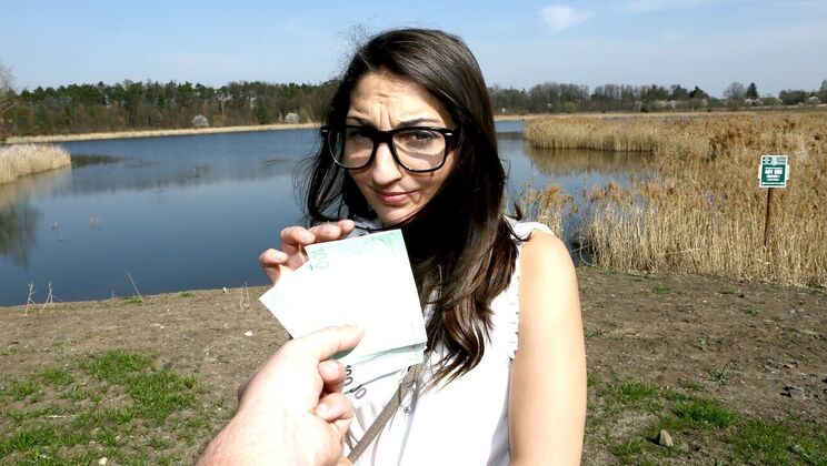 Jimena Lago's Outdoor Doggystyle Adventure