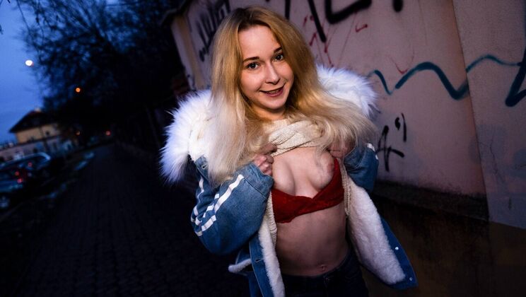 [PublicAgent] - Sexy Russian Model Gets a Facial