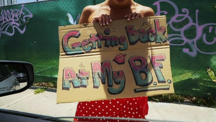 [StrandedTeens] - Small Tits Blonde Gets Dick - Brick Danger - Emma Hix