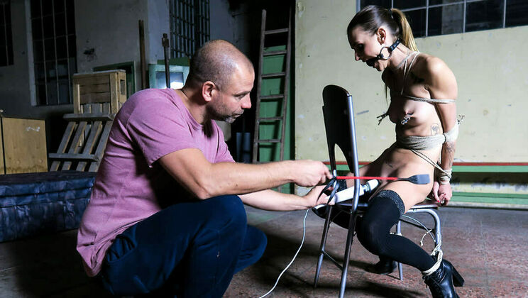 [Submissed] - Cumming Hard On Adelle Unicorn In High Heels