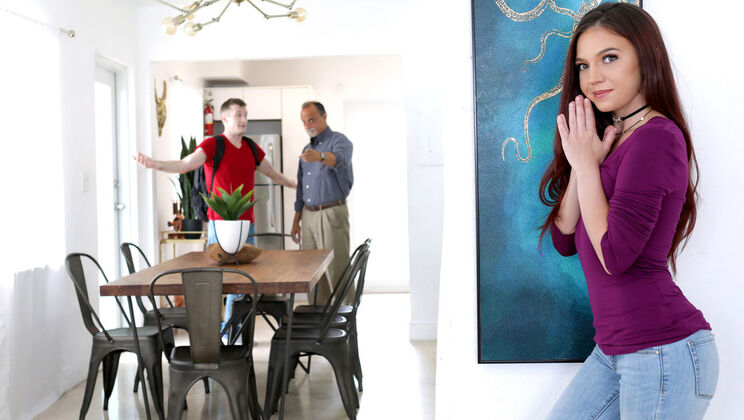 [FamilyStrokes] - Ava Haze Unleashes Taboo Desires