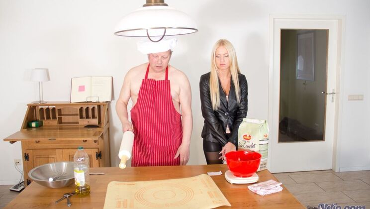 [Oldje] - Natural Tits & Blowjob Tutorial - Kiara Lord - Joske