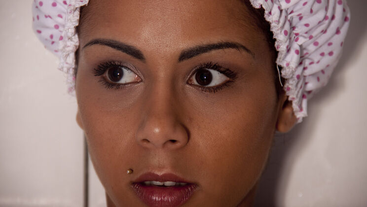 Natural Bathroom Sex with Gustavo