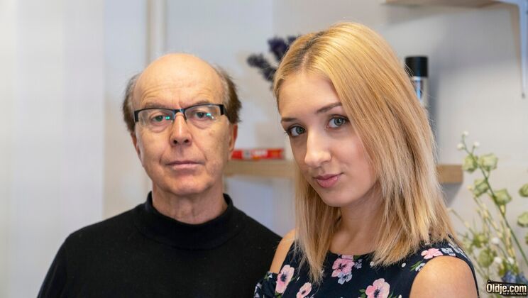 [Oldje] - Old Man Marcello and Young Sofi Fuck