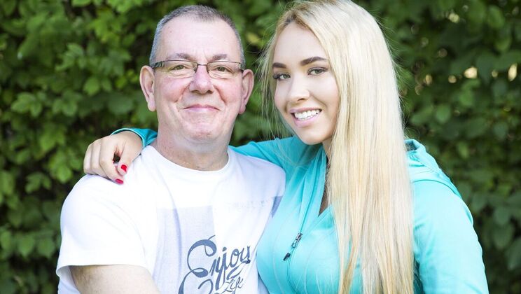 [Oldje] - Natural Tits Blonde Gets Banged