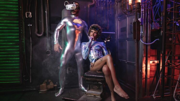 [TransAngels] - Blonde Bombshell vs Tattooed Temptress