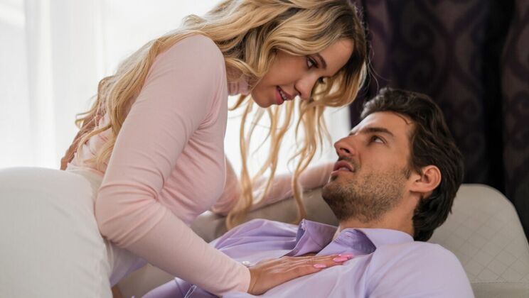 European Babe Reverse Cowgirl