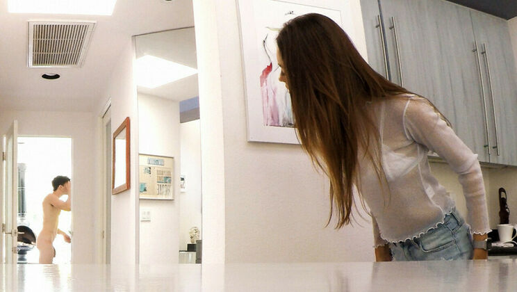 Naughty Stepsister Slips Into Brother's Bed