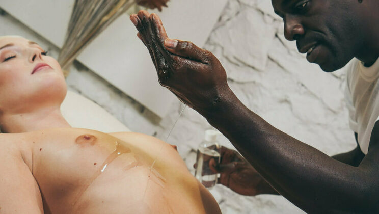 [SexArt] - Piercing Pleasure: Joss and Lovita's Massage Escapade - Joss Lescaf - Lovita Fate