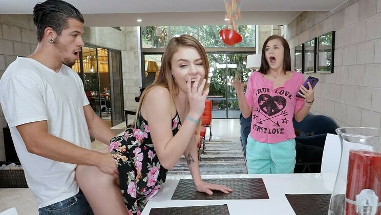 [ShareMyBF] - Couple's Hot Threesome with Latina Roomie