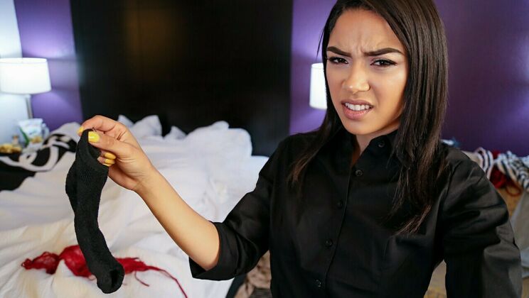 [IKnowThatGirl] - Maid Catches Latina Couple Sleeping Together