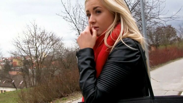 Small-breasted Cayla Lyons: The Euro Blonde