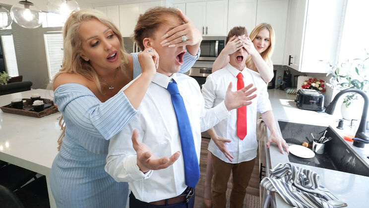 [MomSwap] - Big Tits and Blondes at Home