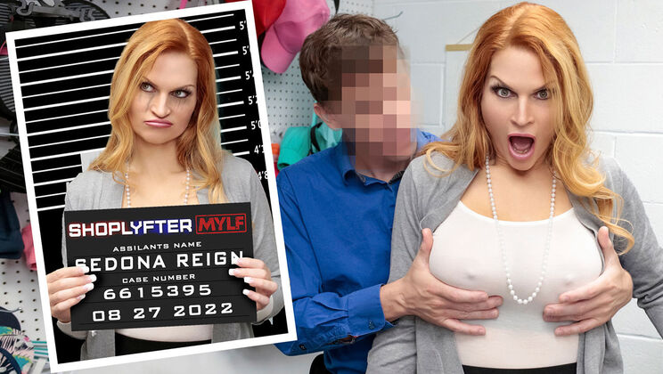 [ShopLyfterMYLF] - Blonde Bombshell Gets Owned - Rion King Fucks Sedona Reign