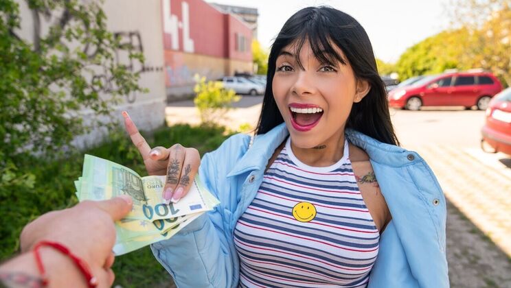 Colombian Outdoor Fun with Big Tits