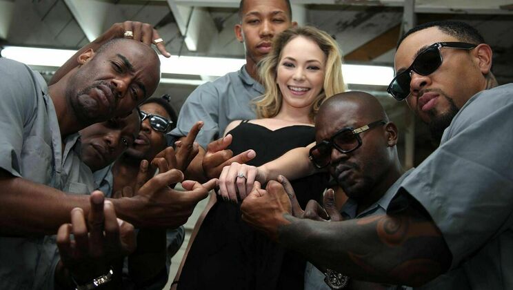 [BlacksonBlondes] - Double Penetration Fun with Angel Smalls - Ricky Johnson - Eddie Jaye - Angel Smalls - Slim Poke - Jack Blaque - Chris Cock