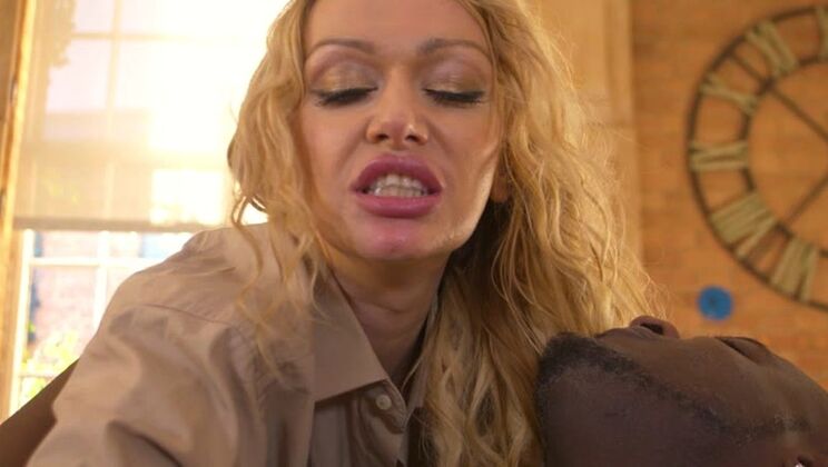 Couch Surfing Interracial Fun