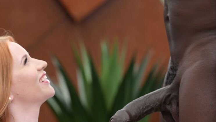 [PornWorld] - Kiara Lord in Lingerie and High Heels Sucks Big