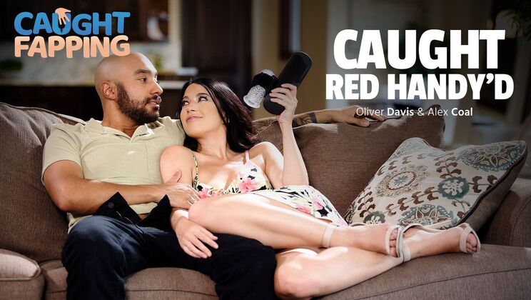 [CaughtFapping] - Red Handed Cock Sucker - Alex Coal - Oliver Davis