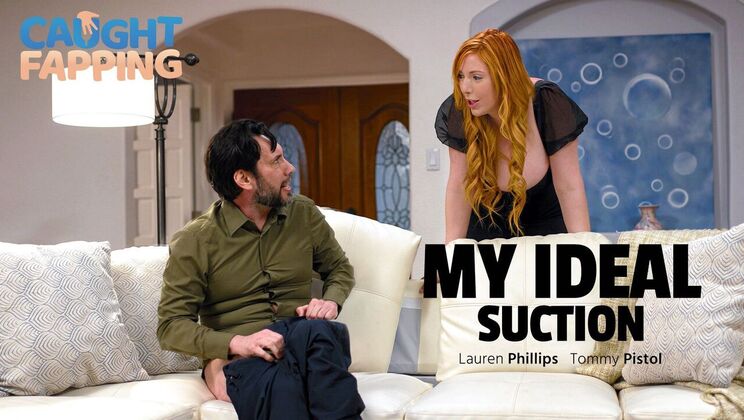 [CaughtFapping] - Busty Lauren's Suction Seduction - Tommy Pistol - Lauren Phillips