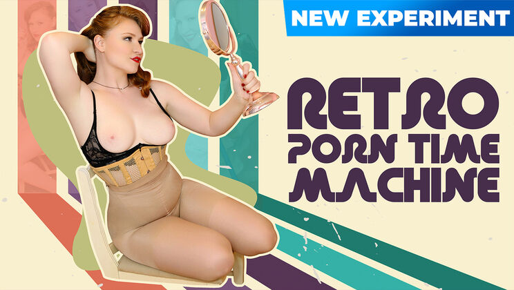 Calvin Hardy's Retro Porn Adventure with Redhead Yaya