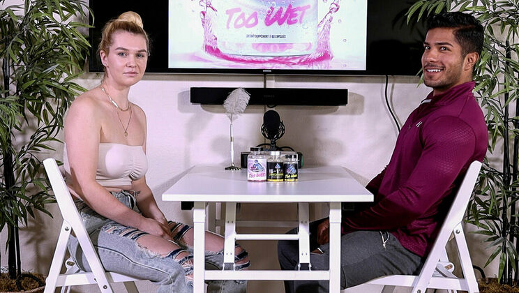 Layla Quinn Brings Carter Andrews to His Knees with Her Massive Breast