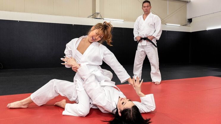 [Brazzers] - Pussy Dojo with Deepthroat Action - Mick Blue - Jazmin Luv - Mina Luxx