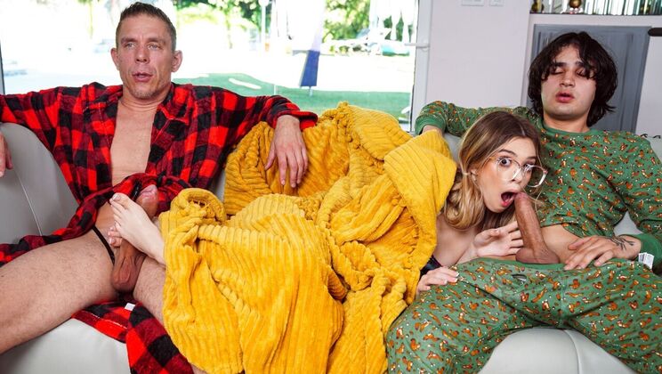 [Brazzers] - Face Full of Cum for Stepdad - Mick Blue - Molly Little - Elias Cash