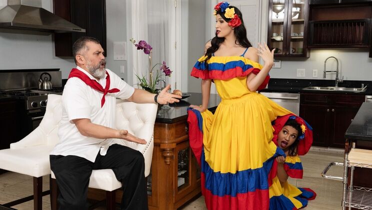 [TransAngels] - High Heels Shemale Blowjob - Jessy Dubai - Zariah Aura