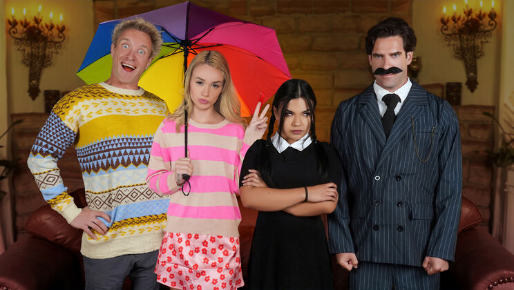 [DaughterSwap] - Big Tits Blow Job Feast - Clarke Kent - Summer Col - Ken Feels - Khloe Kingsley